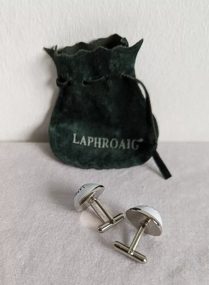 Laphroaig Whisky 'Love it, Hate it' Cufflinks
